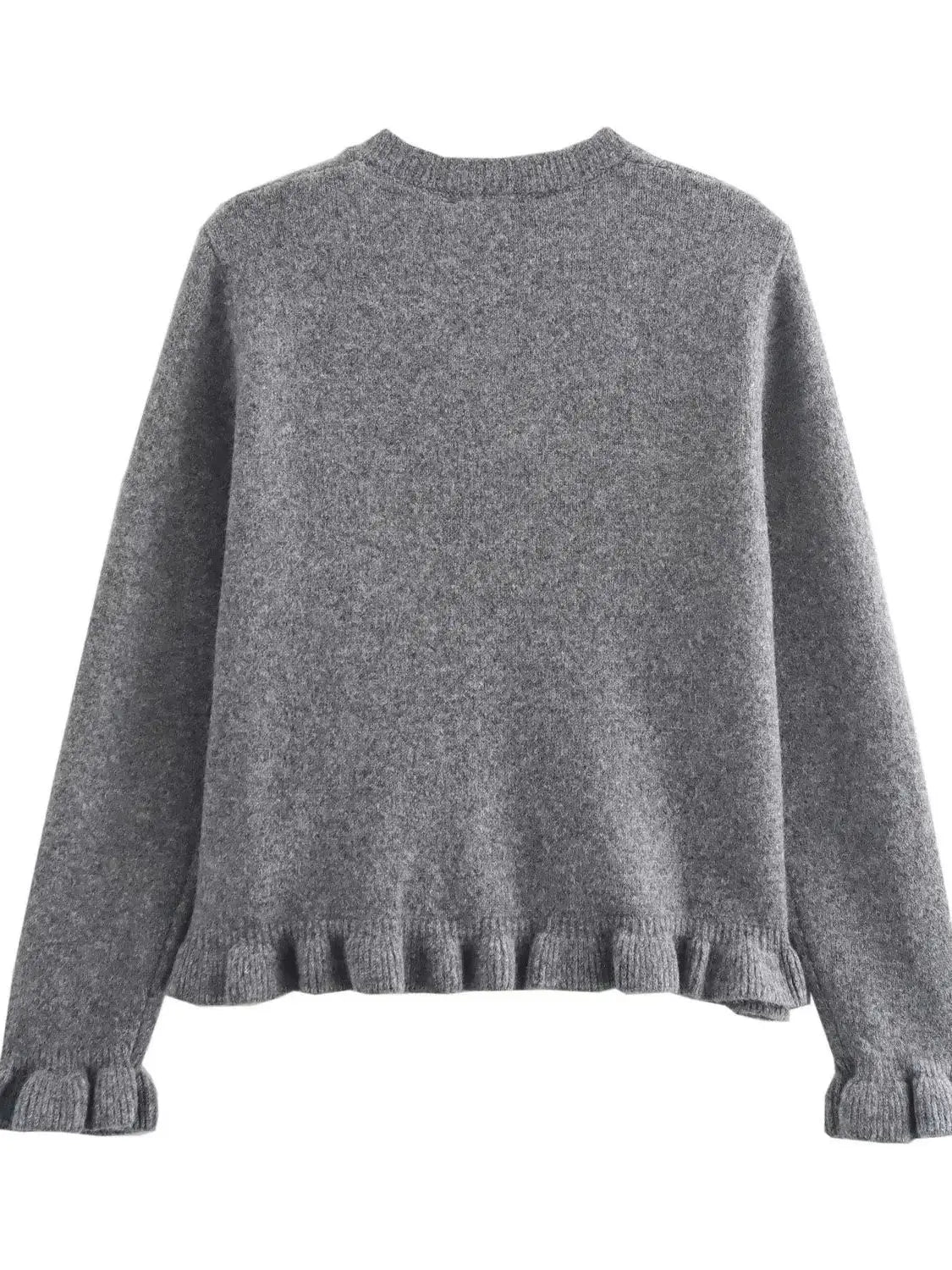 2025 New Women's European & American French Design Sweaters Female Elegant Simple Layered Decoration Versatile Knitted Cardigans