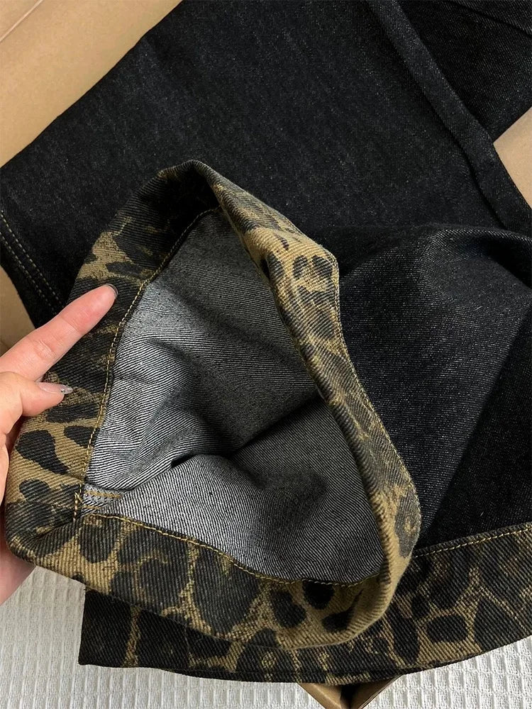 Streetwear Women Jeans New Bottoms 2025 Pantalon Femme High Waist Vintage Straight Y2k Wide Leg Pants Casual Chic Denim Trousers